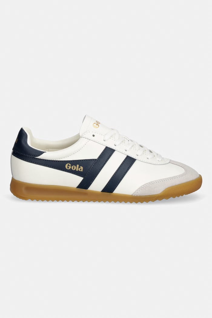 Gola TORPEDO LEATHER sneakersy męskie skórzane CMB622EA beżowy ZS26