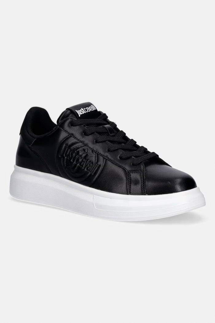 Just Cavalli sneakers piele negru 80QA3SBBZPC19899