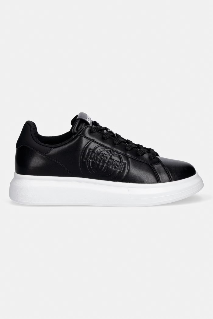 Just Cavalli sneakers 80QA3SBBZPC19899 negru SS26