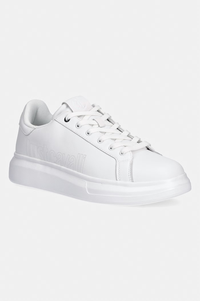 Just Cavalli sneakers din piele altele alb 80QA3SBAZPC16003