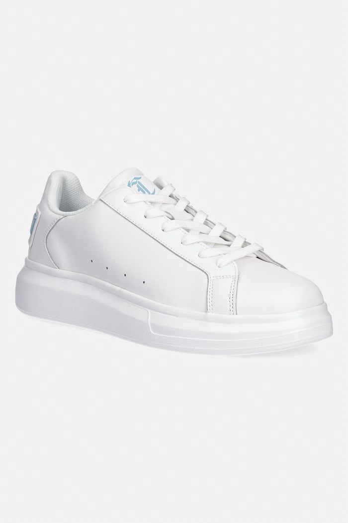 Just Cavalli sneakers sintetic alb 80QA3SBDZPC18003