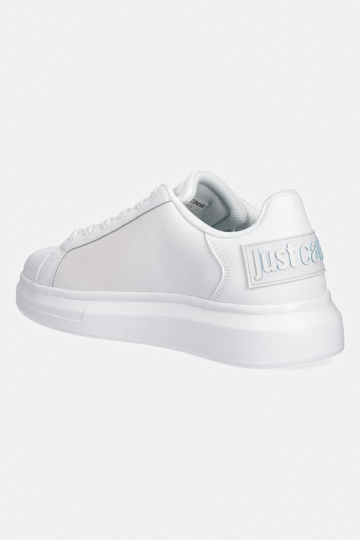 Încălțăminte Just Cavalli sneakers 80QA3SBDZPC18003 alb
