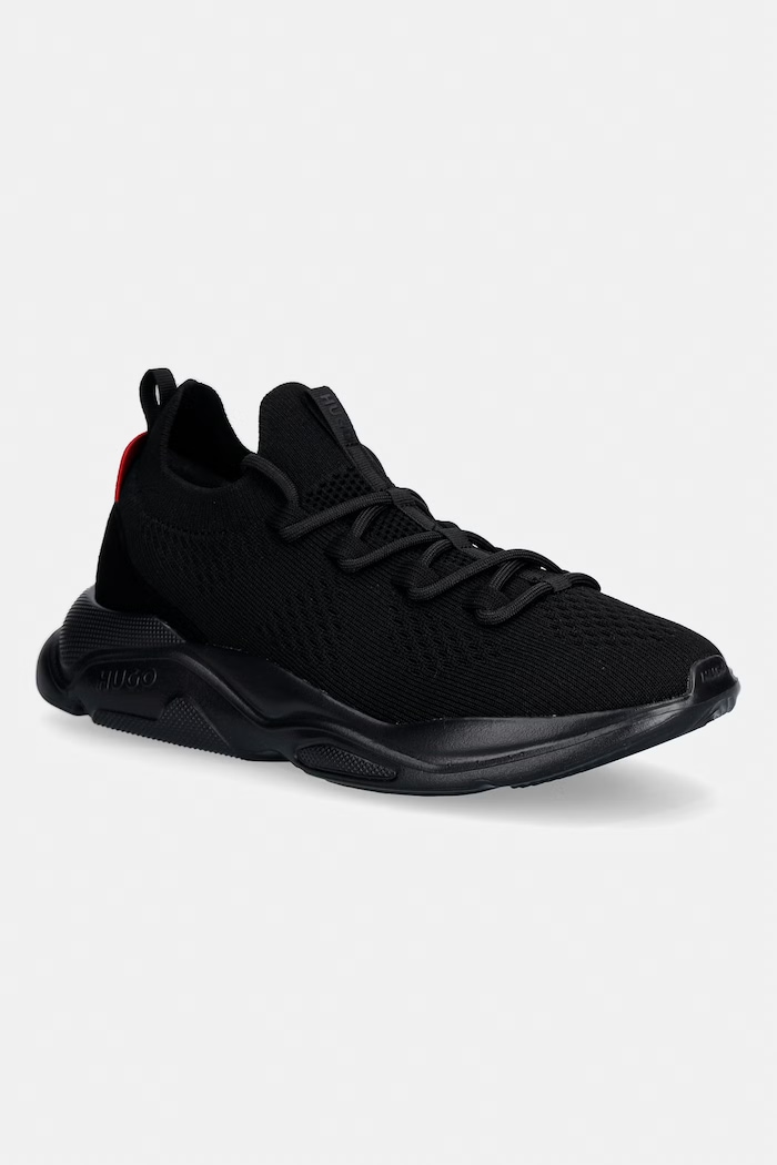 HUGO sneakersy Leon syntetyczny czarny 50563493.003