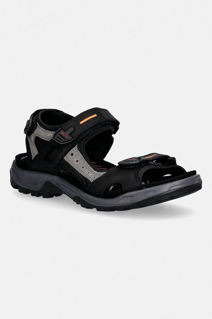 Πέδιλα Ecco Offroad δέρμα σαμουά μαύρο 069564.50034