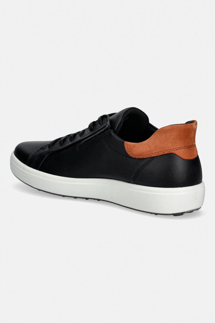 Obuv Kožené tenisky Ecco Soft 7 M 470824.51866 čierna