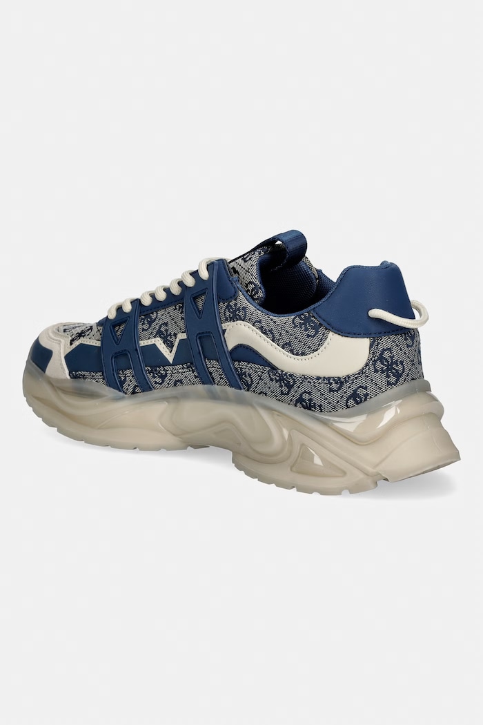 Cipők Guess BELLU sportcipő férfi FMJELU.FAL12.BLUE kék