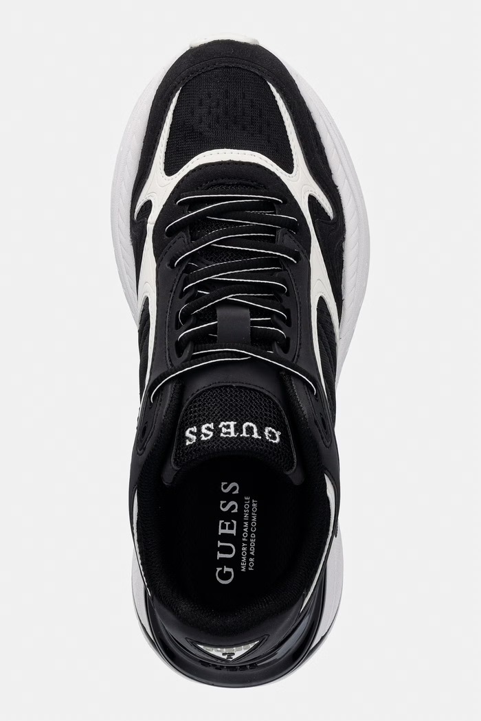 Guess SQUAN pánske tenisky čierna FMJSQU.ELE12.BLACK