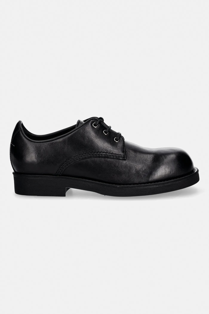 Шкіряні туфлі MM6 Maison Margiela SH1WQ0007.P7431.T8013 чорний SS26