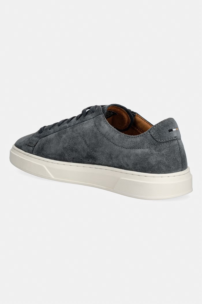 Obuwie BOSS sneakersy zamszowe Kieran 50563162.021 szary