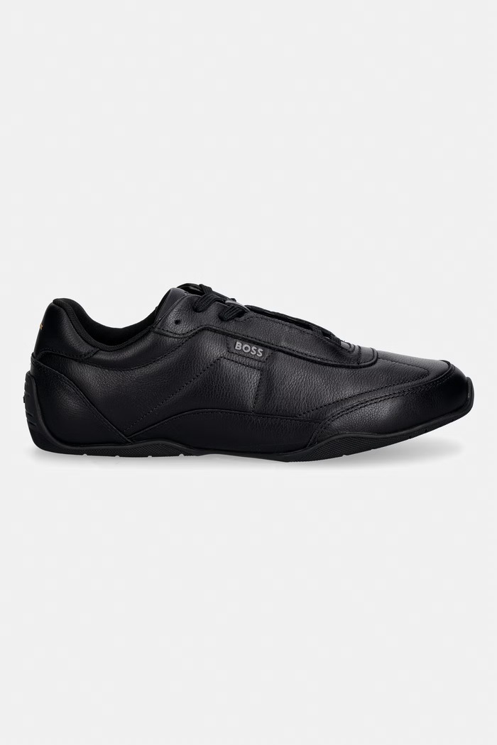 BOSS Jaylen sneakers pentru bărbați, din piele 50563892.005 negru SS26