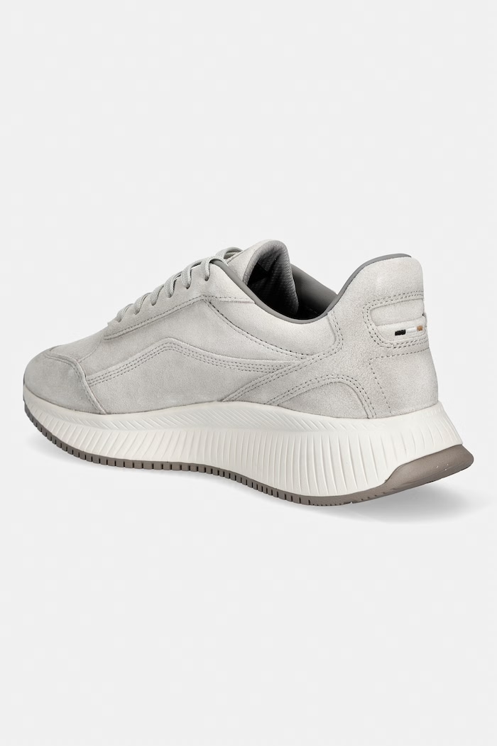 Scarpe BOSS TTNM EVO sneakers da uomo in scamoscio 50563920.110 grigio