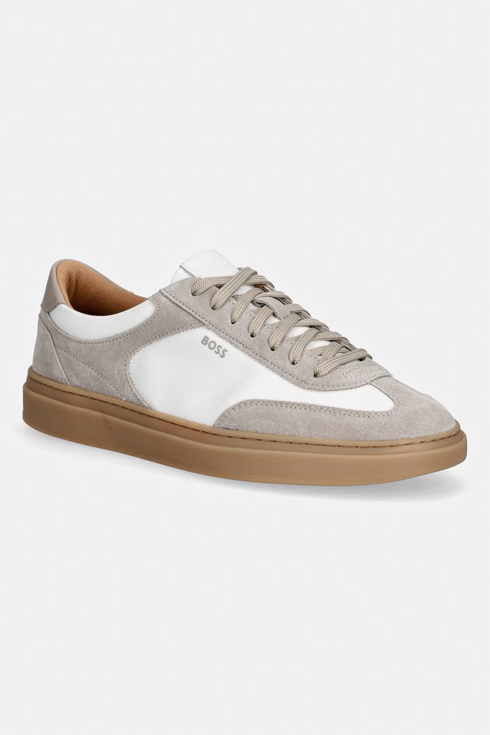 BOSS sneakersy Kieran tekstylny beżowy 50567947.262