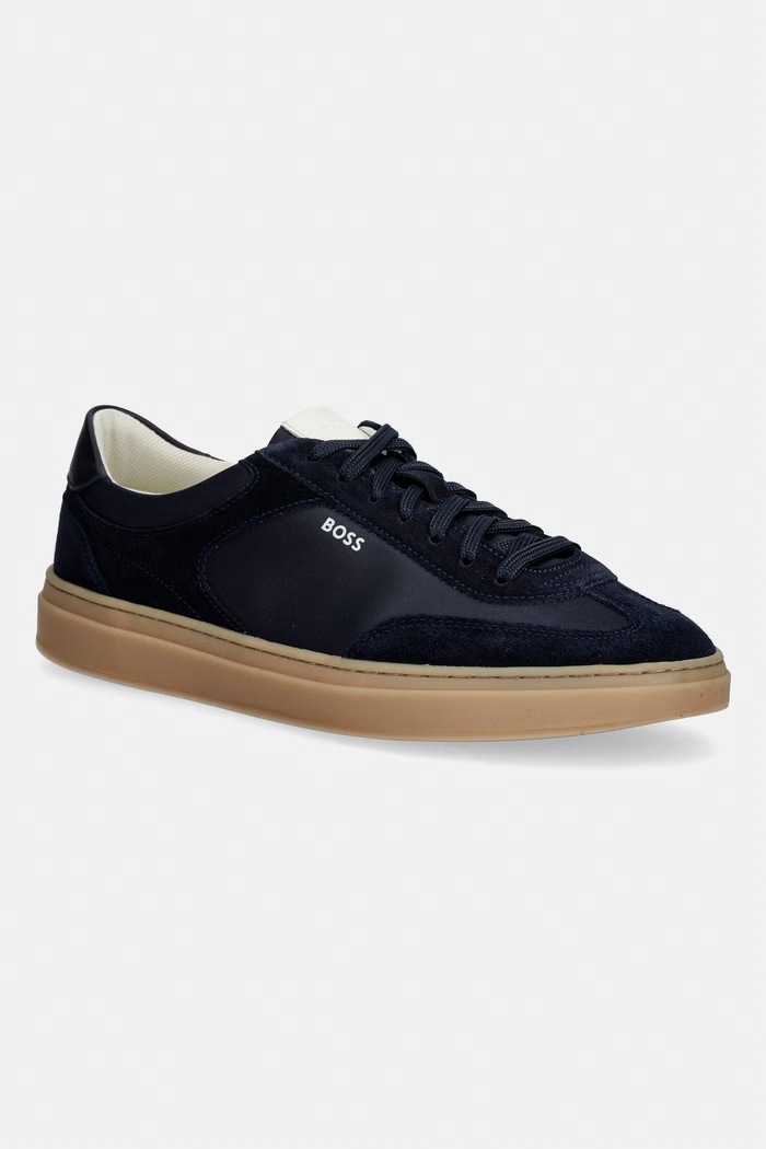 BOSS sneakers Kieran textil bleumarin 50567947.401