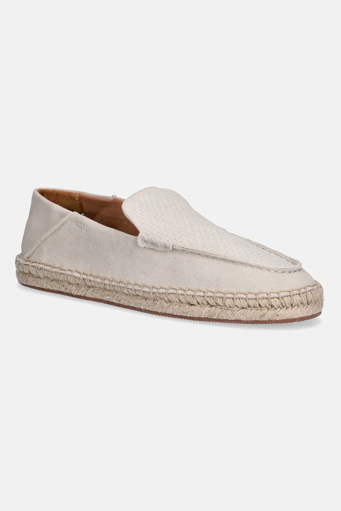 BOSS espadrilky pánske z semišu Madeira béžová 50563149.135
