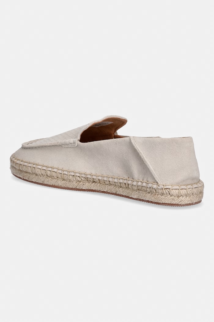Obuv BOSS espadrilky pánske z semišu Madeira 50563149.135 béžová