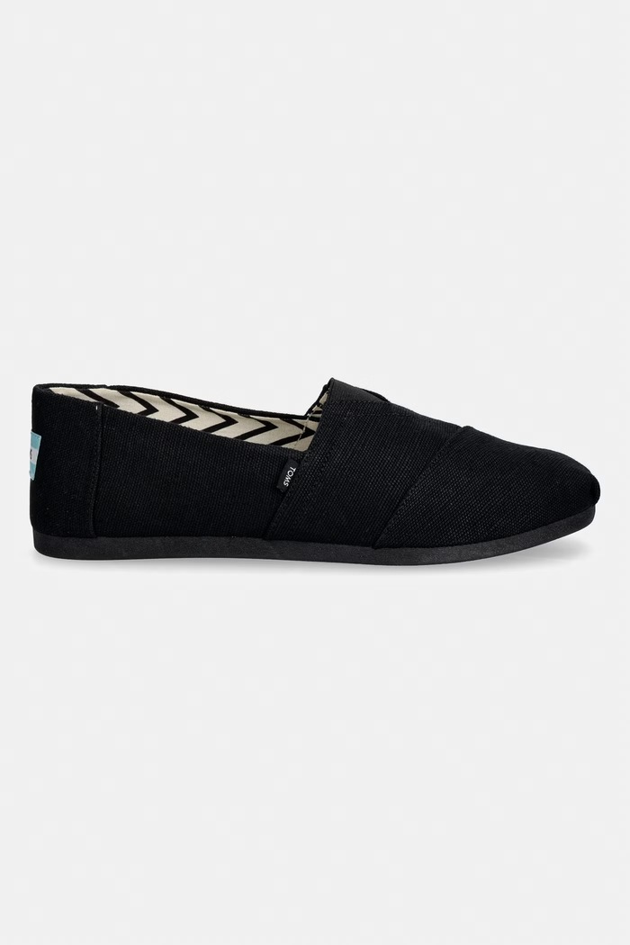 Toms pánske espadrilky ALPARGATA CLASSIC 10020785 čierna SS26