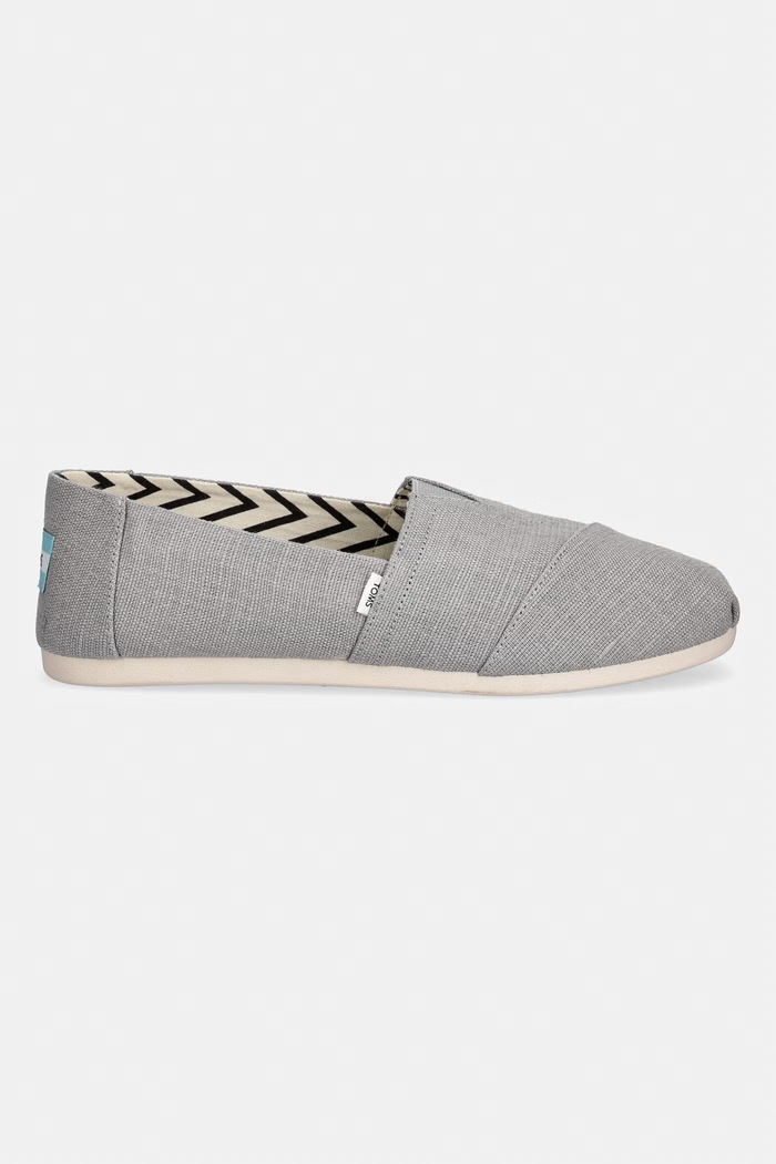 Toms dámske espadrilky ALPARGATA CLASSIC 10020786 sivá SS26