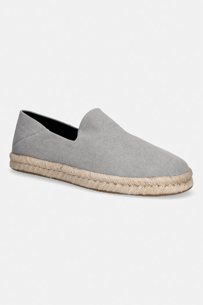 Toms espadrilles férfi SANTIAGO szürke 10019874