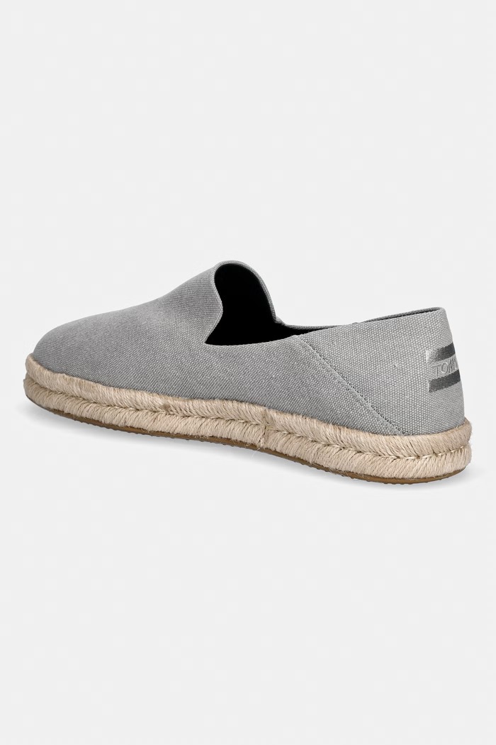 Cipők Toms espadrilles férfi SANTIAGO 10019874 szürke