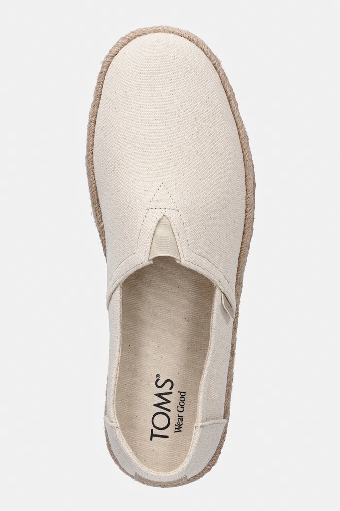 Toms espadrile bărbătești ALPARGATA ROPE 2.0 bej 10023178