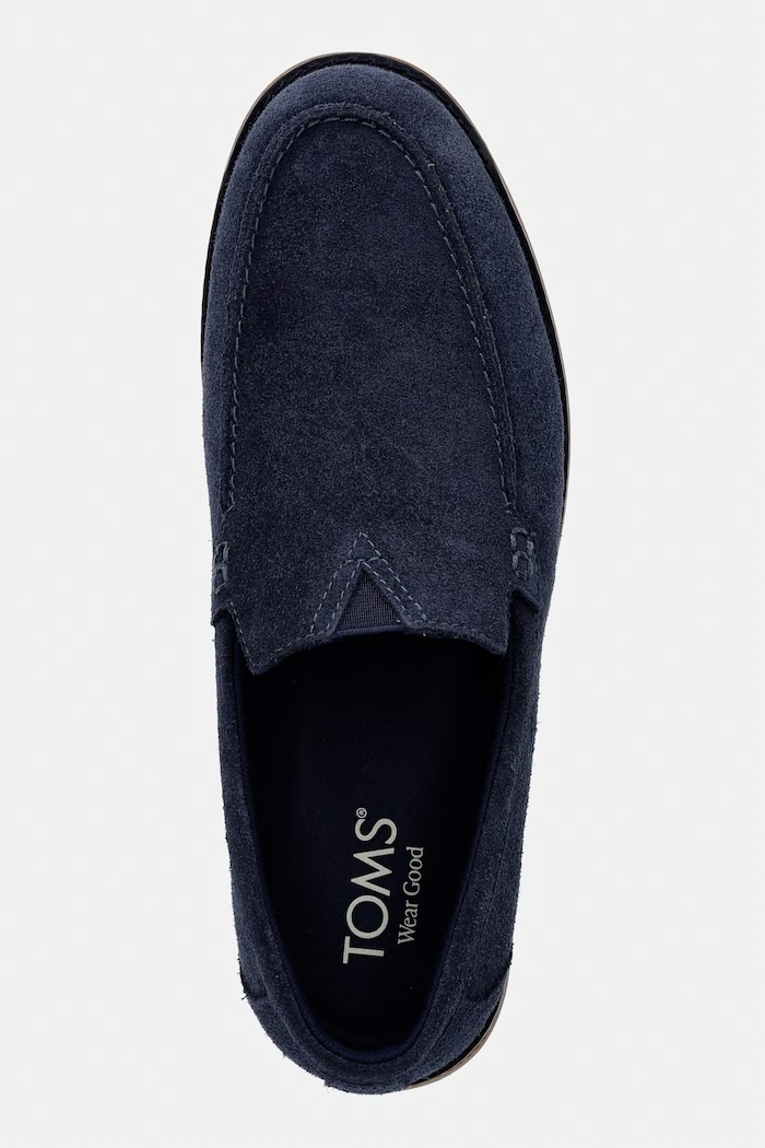 Toms férfi velúr mokaszin MARCOS sötétkék 10023161