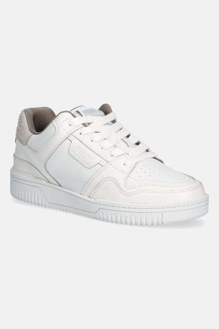 Kožené tenisky AllSaints Regan Plus Low Top iný biela M030FE.WHT