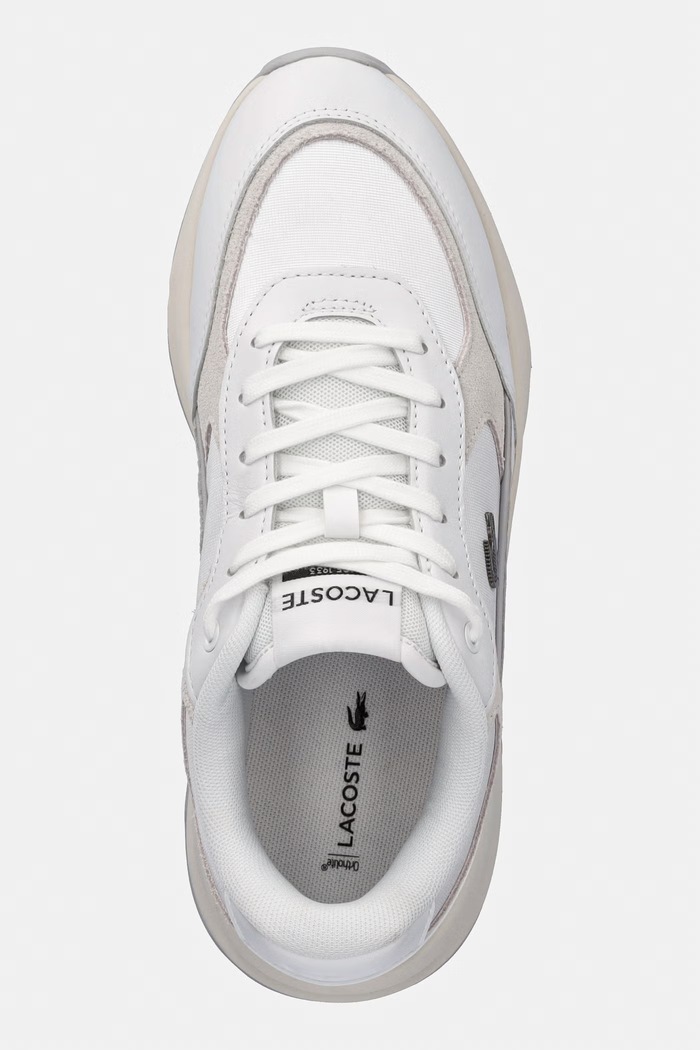 Lacoste sneakers Run Set Sneakers alb 50SMA0220