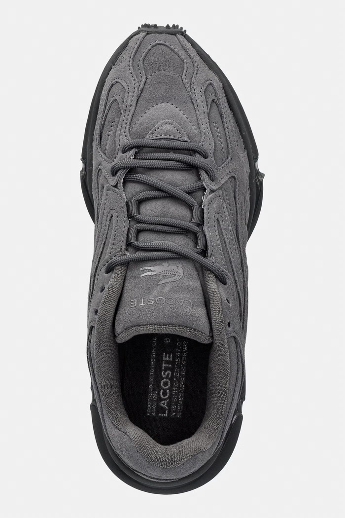 Semišové tenisky Lacoste L003 2K24 Sneakers sivá 51SMA0030