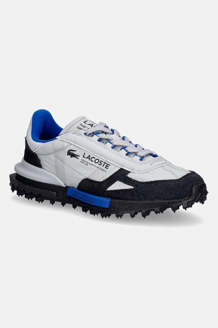 Superge Lacoste Elite Active Sneakers Tekstil siva 51SMA0042