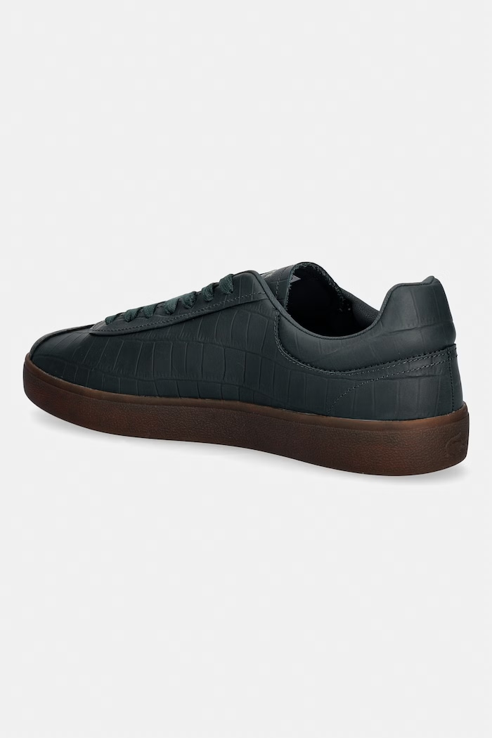 Obuv Pánske kožené tenisky Lacoste Baseshot Sneakers 51SMA0076 sivá