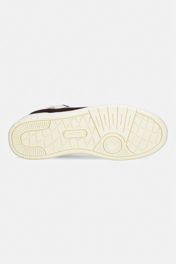 Lacoste sneakers din piele Men T-Clip Set Sneakers 51SMA0100 maro