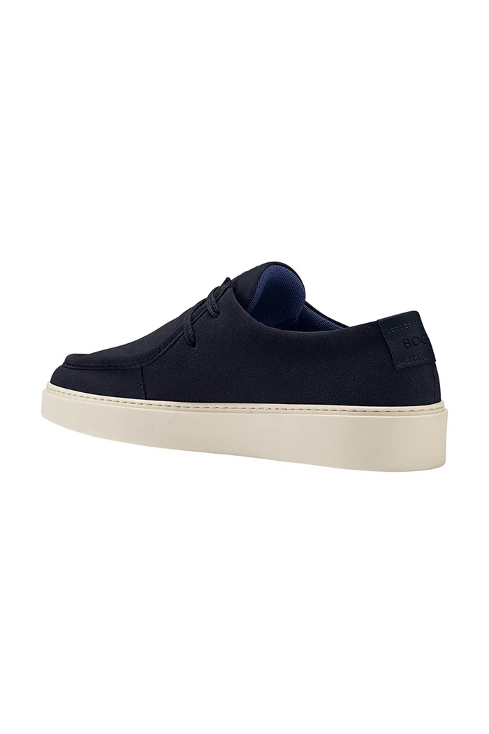 BOGNER mocasini pentru bărbați, din piele întoarsă SAN REMO 12620455 bleumarin SS26