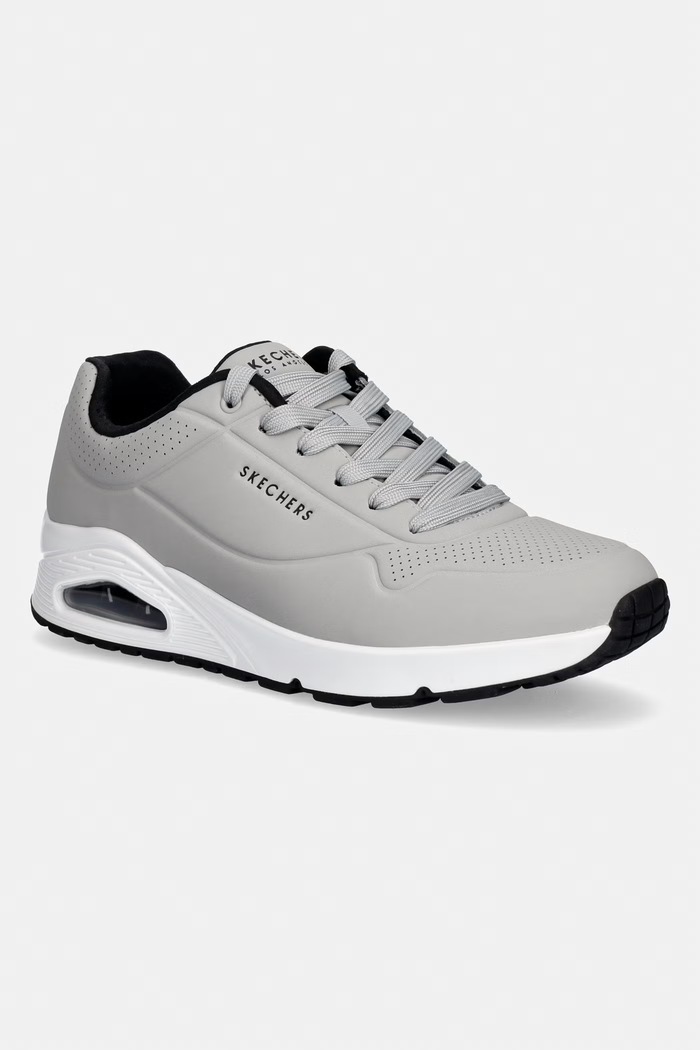 Skechers STAND ON AIR férfi sportcipő szürke 52458