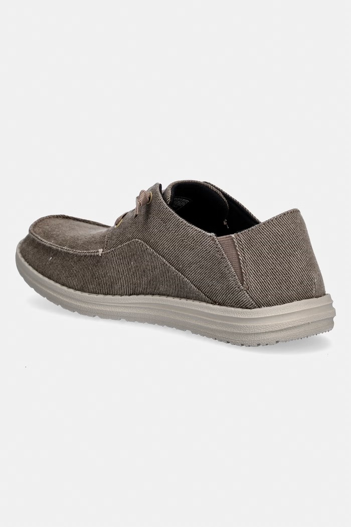 Obutev Skechers polčevlji moški MELSON 66384 rjava