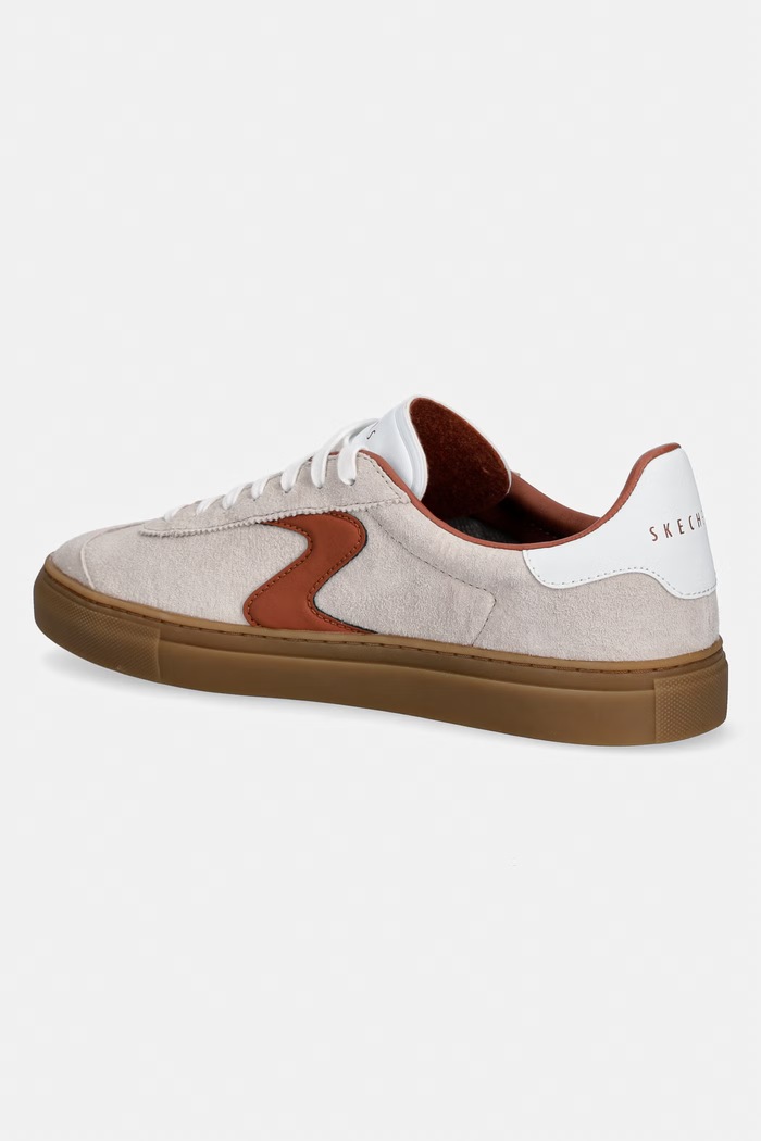 Boty Skechers ARCH FIT LEGEND boty sneakers pánské semišové 254001 béžová