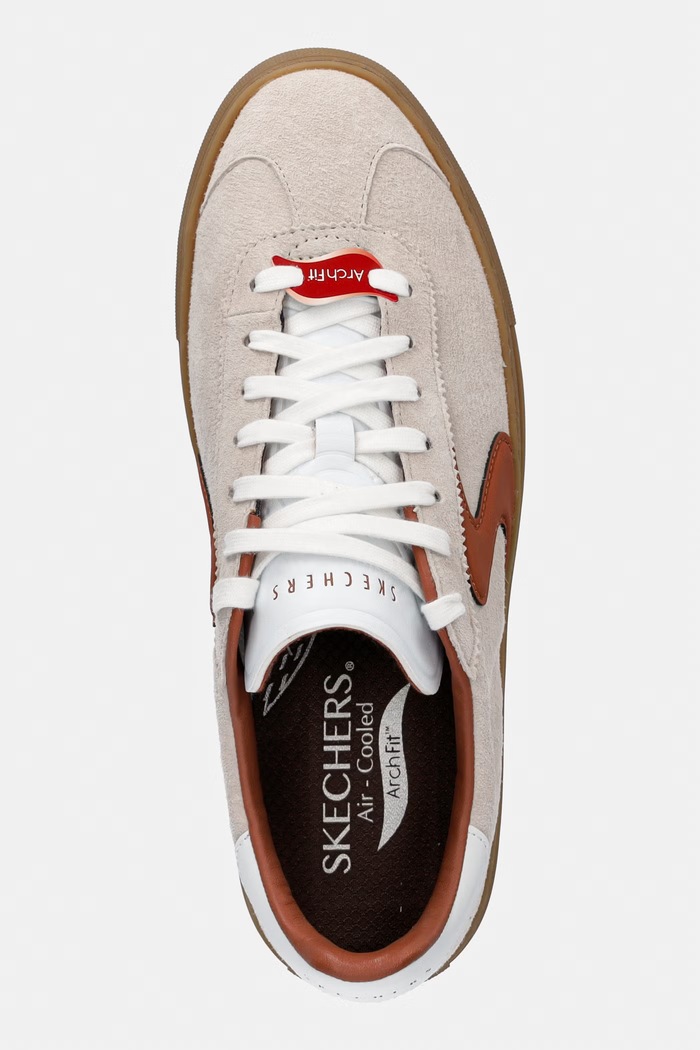 Skechers ARCH FIT LEGEND boty sneakers pánské semišové béžová 254001