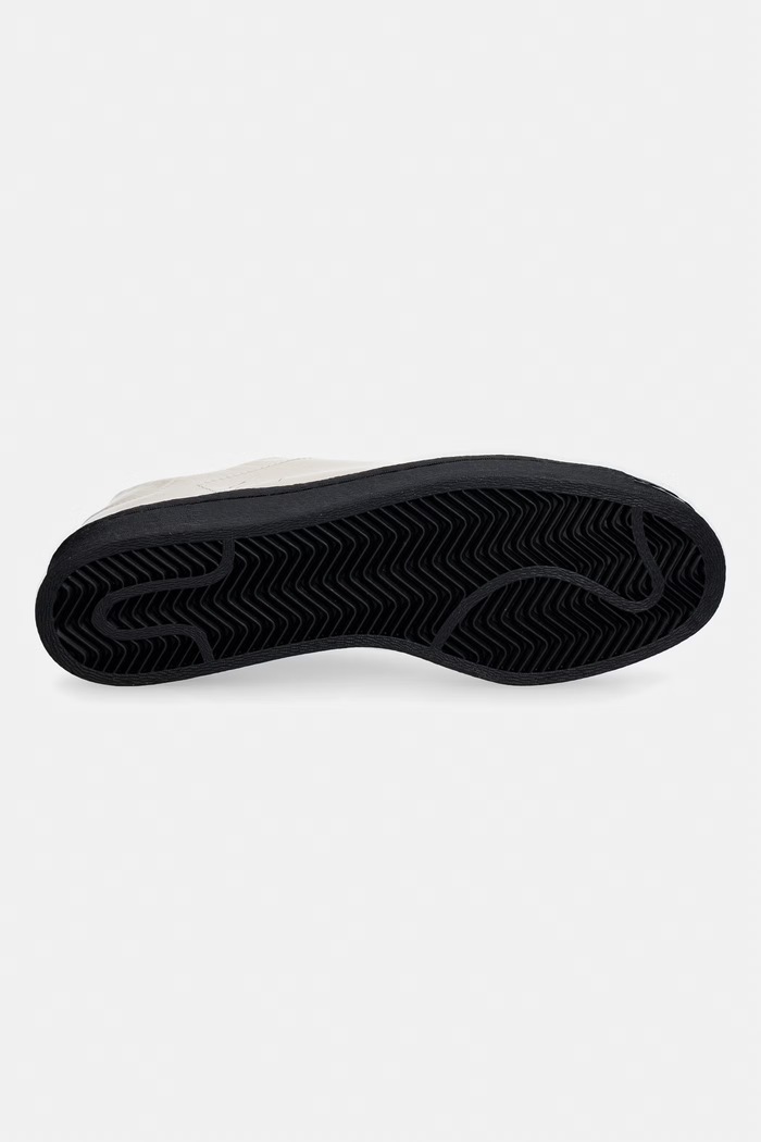 Y-3 sneakersy skórzane SUPERSTAR KI3475 beżowy