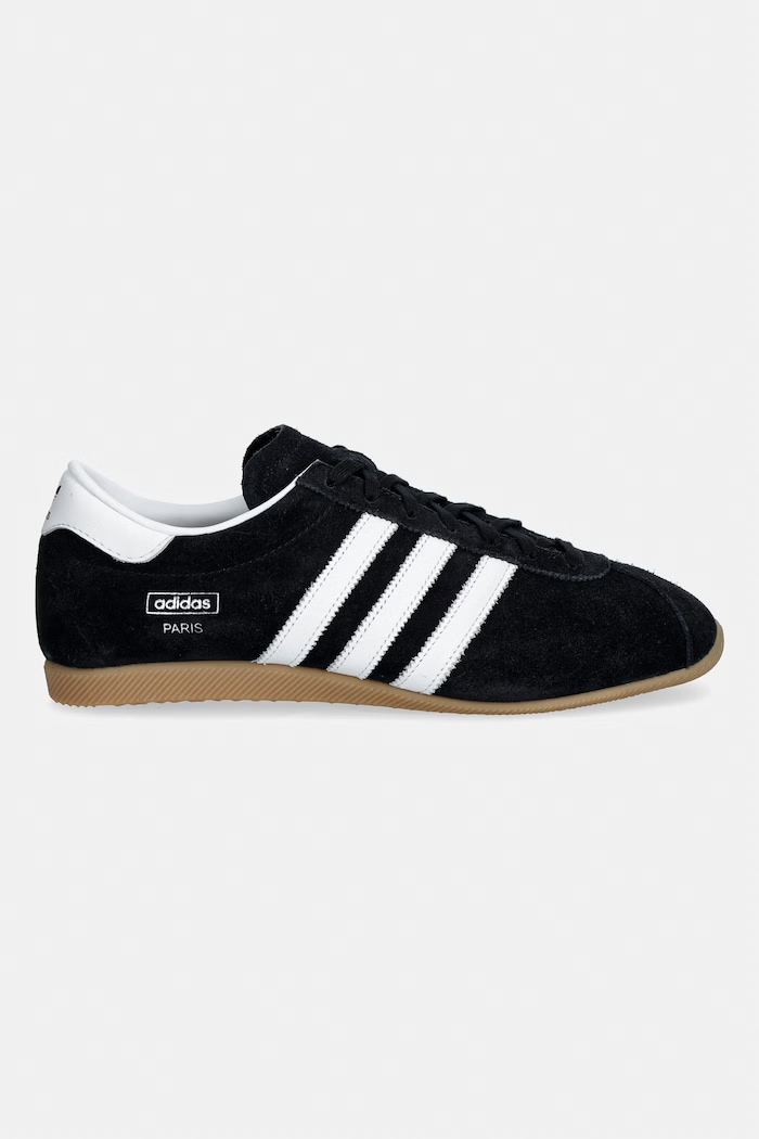 Замшевые кроссовки adidas Originals PARIS KJ1012 чёрный SS26