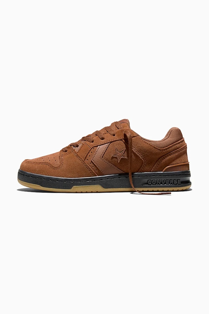 Tenisice od brušene kože Converse Cl98 smeđa A17742C