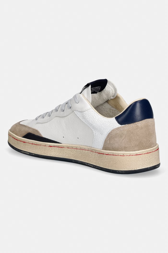 Obuwie Crime London sneakersy skórzane CHELSEA 19201PP8.15 biały