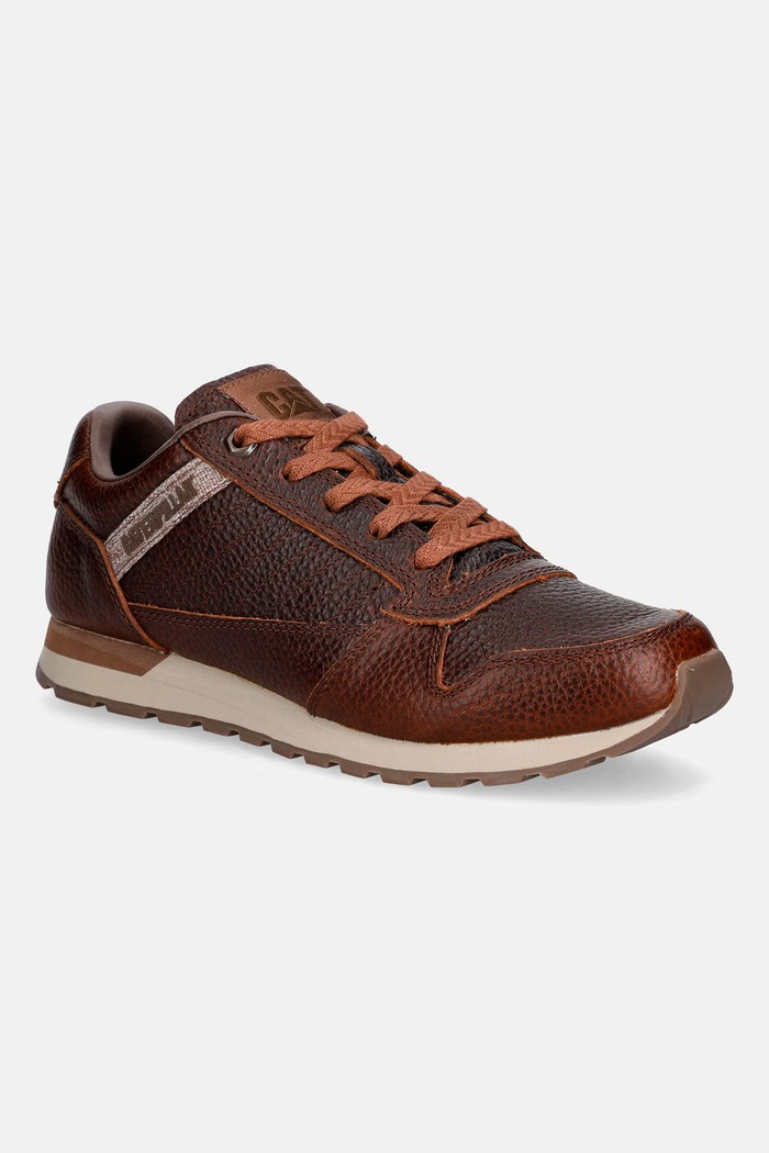 CAT Footwear VENTURA LEATHER BT sneakers pentru bărbați din piele maro P726637