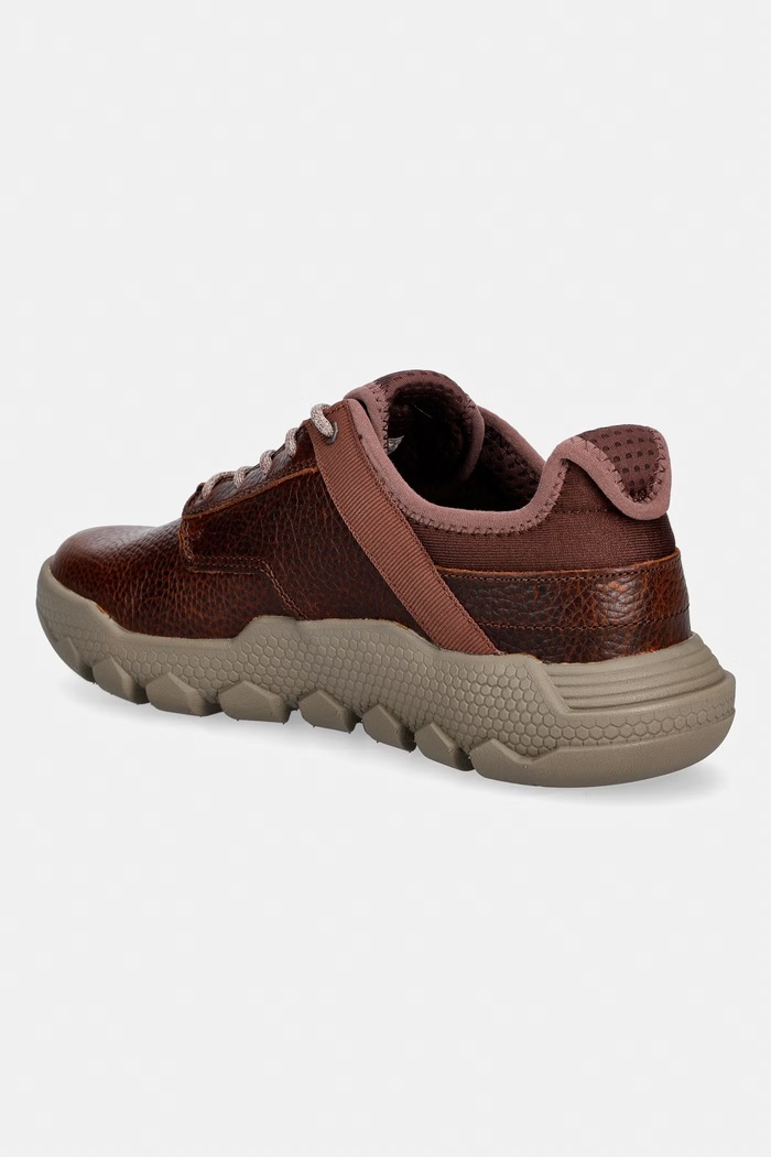 Încălțăminte CAT Footwear HEX LITE LEATHER BT sneakers pentru bărbați din piele P726639 maro