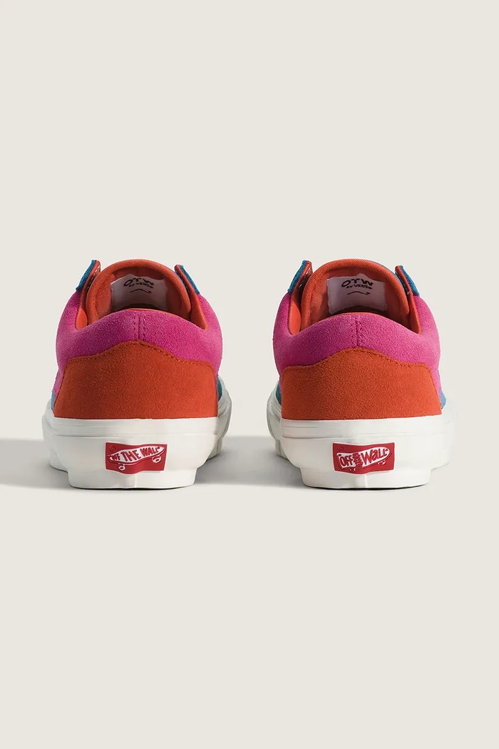 Obuća Vans OTW Old Skool 36 PP tenisice za muškarce od brušene kože VN000Y11HFC1 bordo