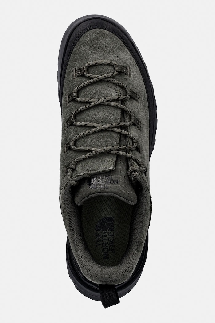 The North Face suede sneakers GLENCLYFFE green NF0A8A96BQW1