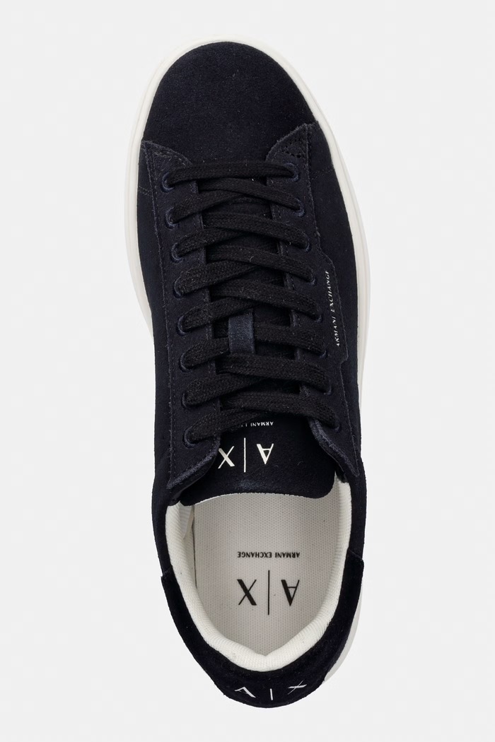 Armani Exchange Маратонки Мъжки Велурени тъмносин XM002617.AF19687.ZB004