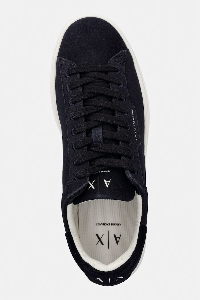 Armani Exchange Маратонки Мъжки Велурени тъмносин XM002617.AF19687.ZB004