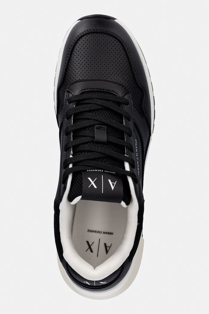 Armani Exchange Tenisice za muškarce crna XM002625.AF22779.UC001