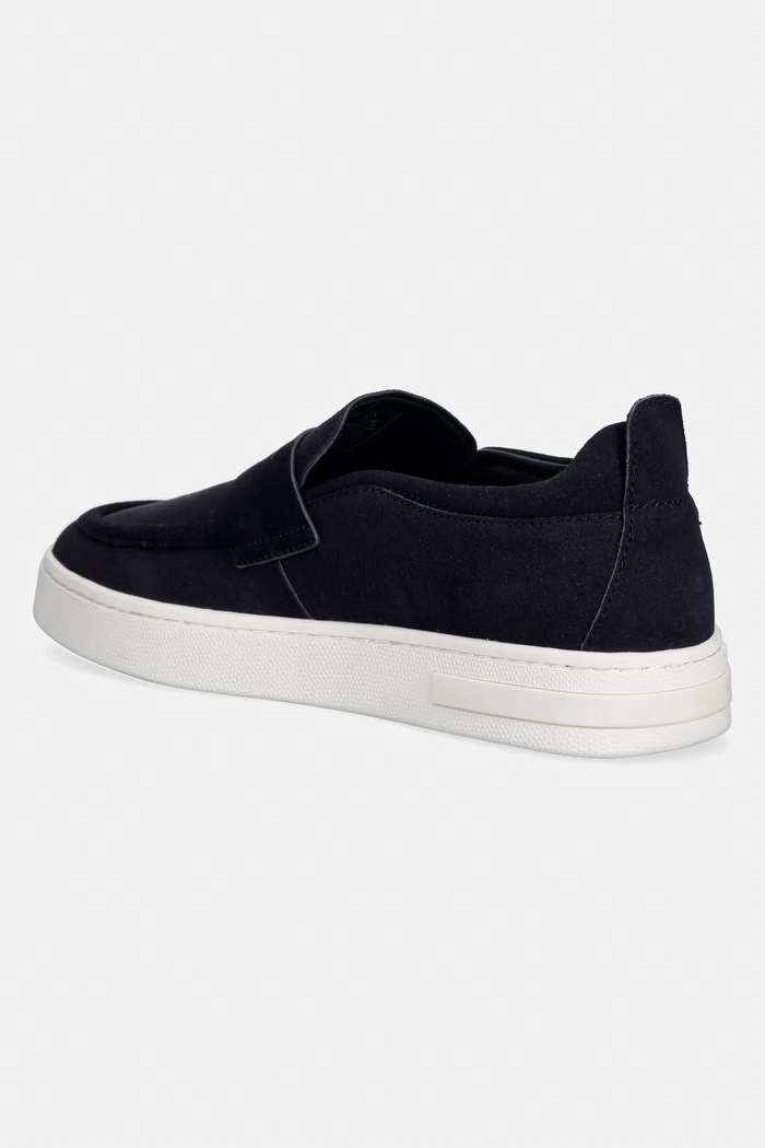 Взуття Armani Exchange мокасини чоловічі замшеві XM002632.AF19687.ZB004 темно-синій