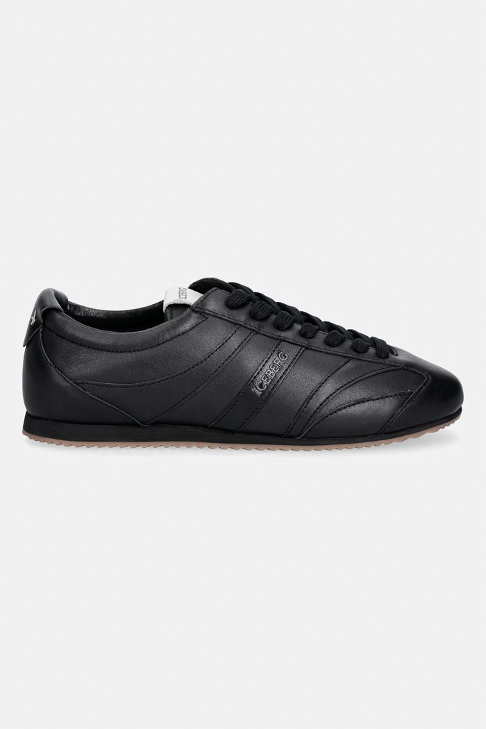 Iceberg bőr sportcipő Snoot IU185401 fekete SS26