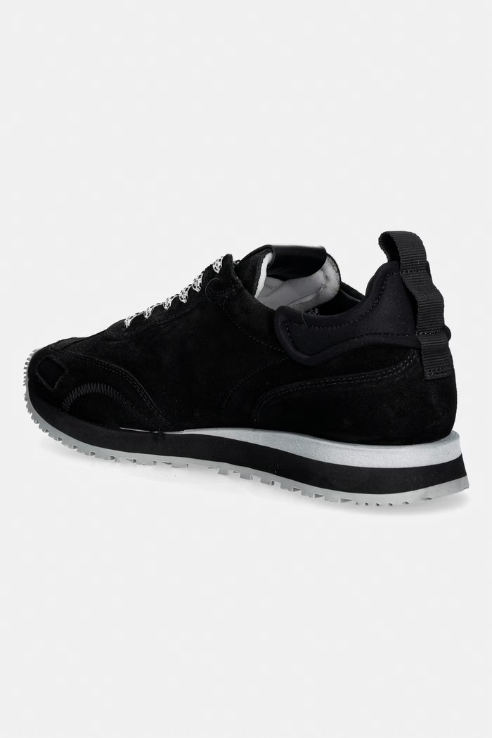 Încălțăminte Iceberg Ultra sneakers bărbătești din piele întoarsă IU185305 negru